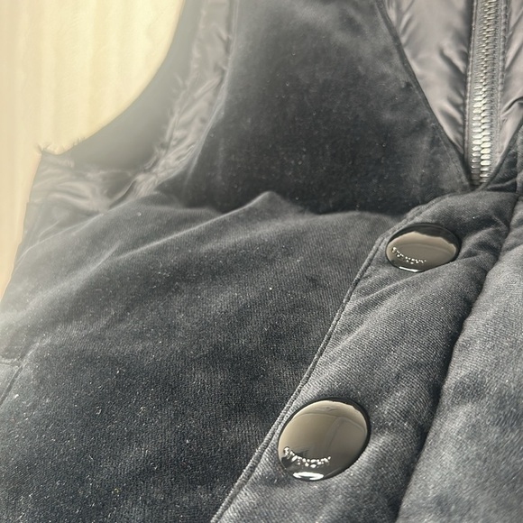 🔥 🆕 GIVENCHY Jacket Nylon Puffer Vest with Velvet, Black Size 46 / S MSRP $1950 - Picture 10 of 15